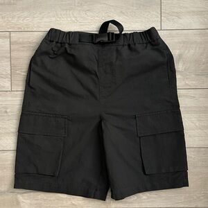 OAK + FORT Charcoal Cargo Shorts for Men